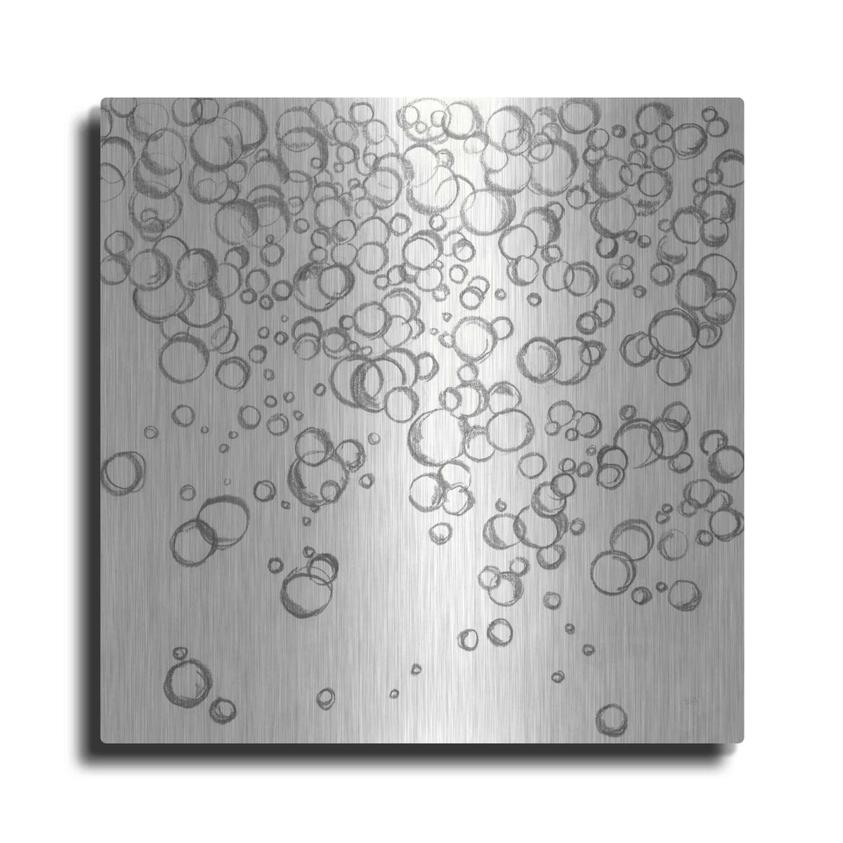 'Bubbles I' by Chris Paschke – Metal Wall Art
