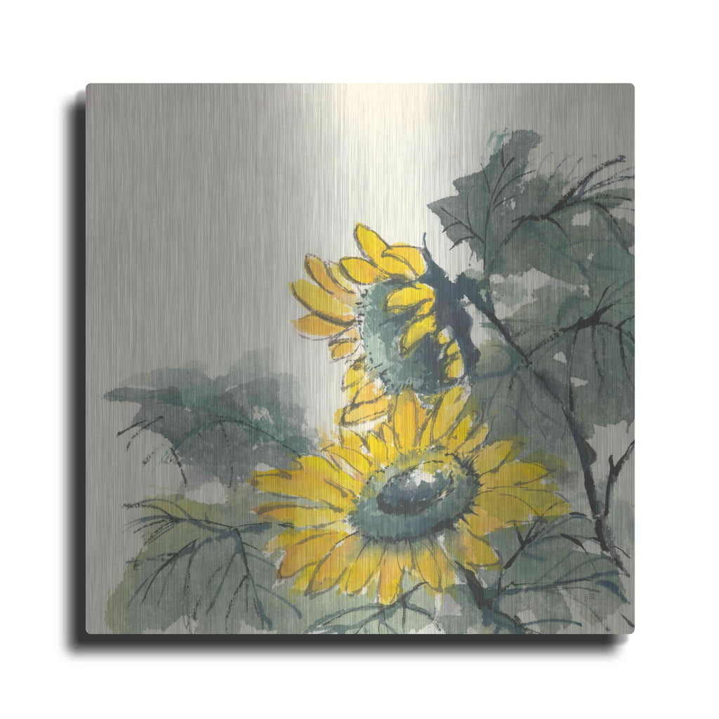 'Sunflower II' by Chris Paschke – Metal Wall Art