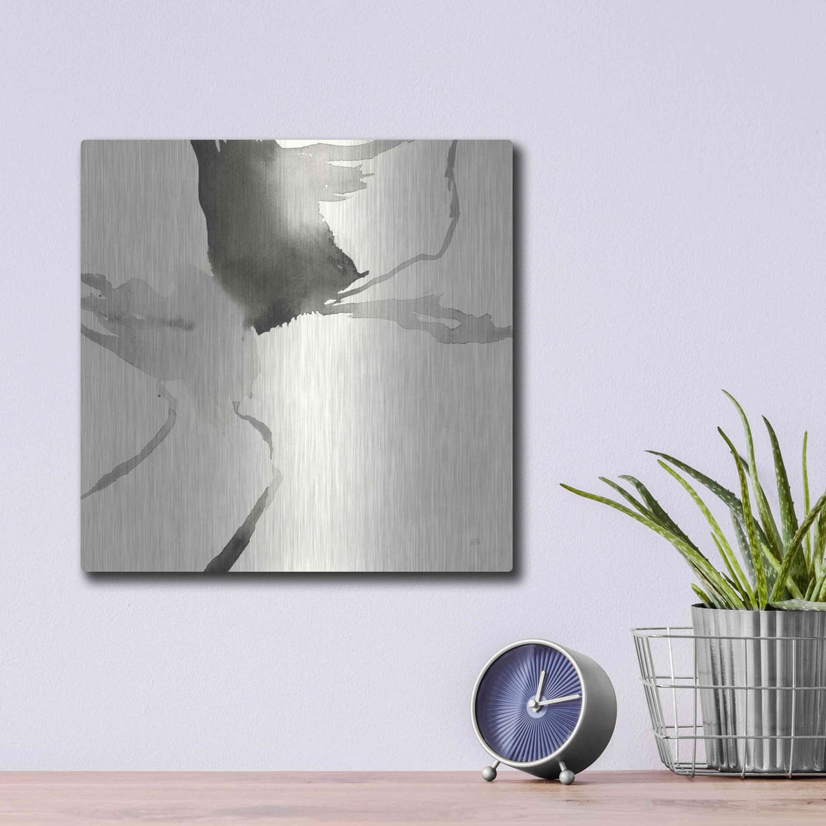 'Gesture II' by Chris Paschke – Metal Wall Art, 12x12 room view