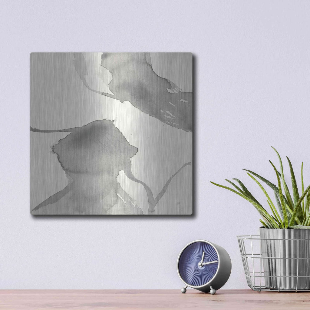 'Gesture IV' by Chris Paschke – Metal Wall Art, 12x12 room view