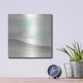 'Teal Sky I' by Chris Paschke – Metal Wall Art, 12x12 room view