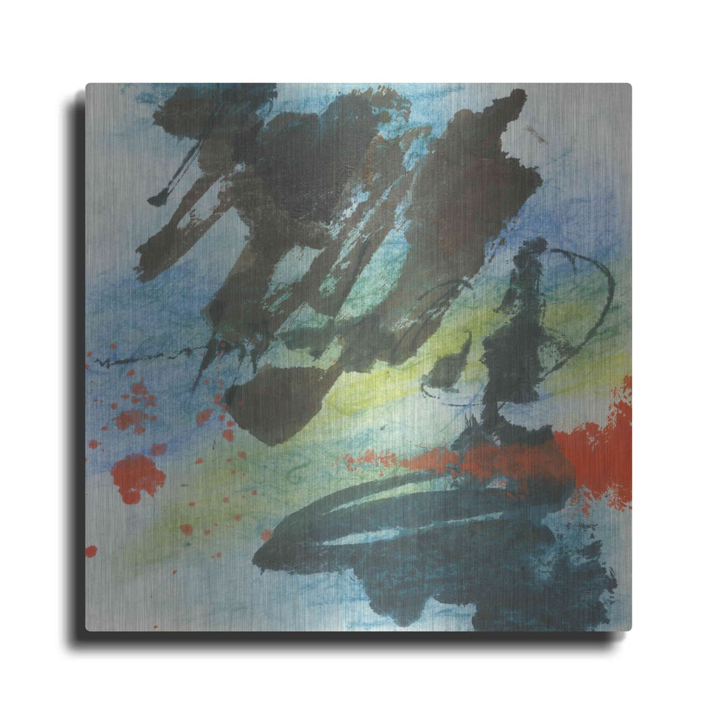'Graffiti Blue II' by Chris Paschke – Metal Wall Art