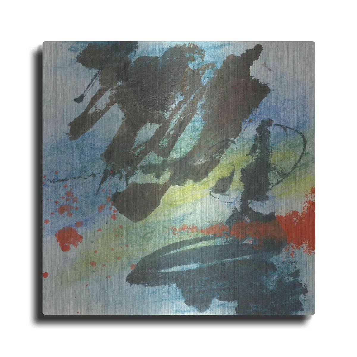 'Graffiti Blue II' by Chris Paschke – Metal Wall Art