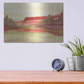 'Red Rock V' by Chris Paschke – Metal Wall Art, 16x12 room view