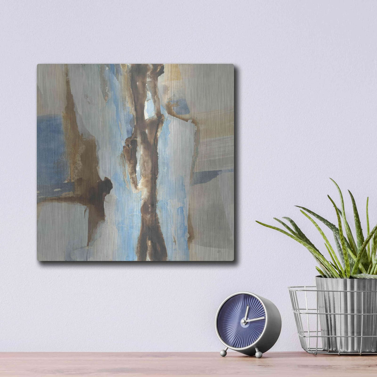 'RIVer Run I' by Chris Paschke – Metal Wall Art, 12x12 room view