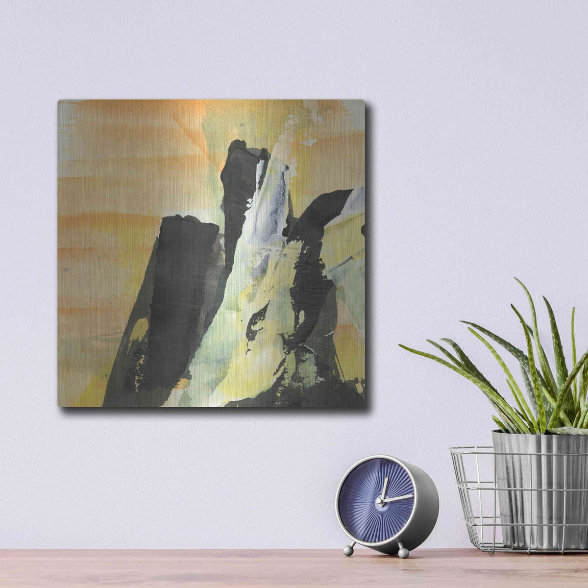 'Outcroppings I' by Chris Paschke – Metal Wall Art, 12x12 room view