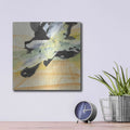 'Outcroppings II' by Chris Paschke – Metal Wall Art, 12x12 room view