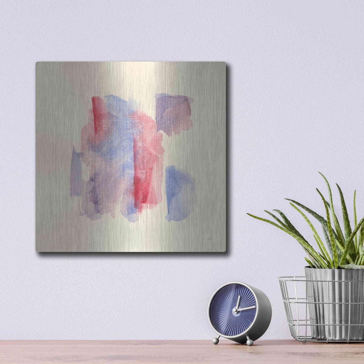 'Primary Secondary I' by Chris Paschke – Metal Wall Art, 12x12 room view