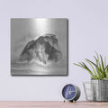 'Solitary Rock' by Chris Paschke – Metal Wall Art, 12x12 room view