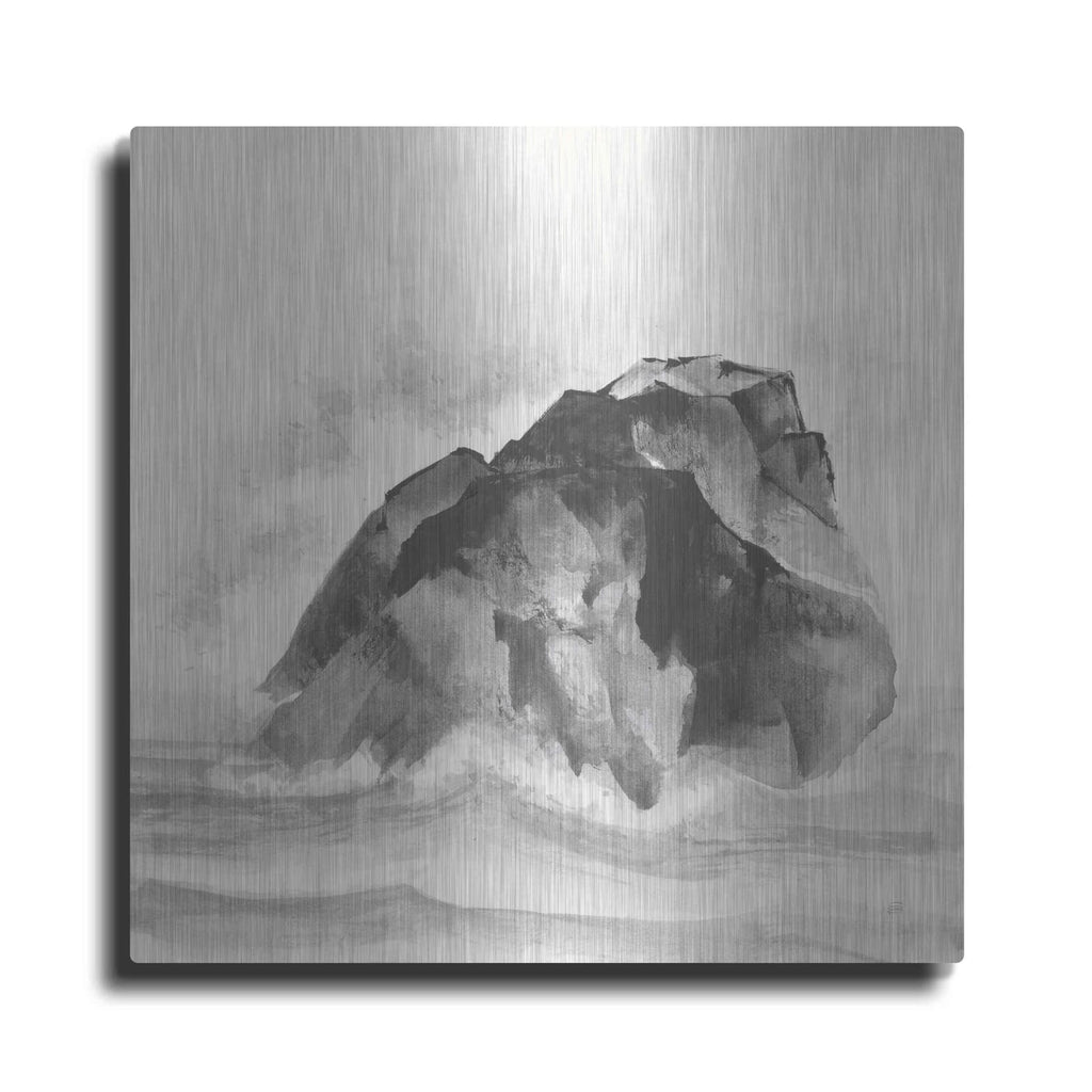 'Solitary Rock' by Chris Paschke – Metal Wall Art