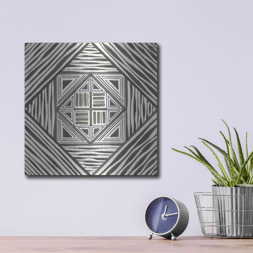 'Graphics II' by Chris Paschke – Metal Wall Art, 12x12 room view