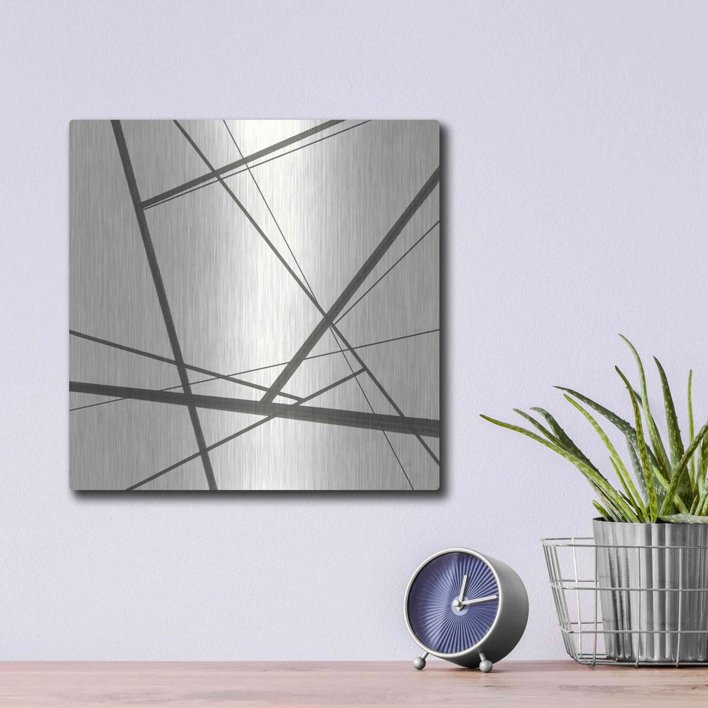 'Graphics III' by Chris Paschke – Metal Wall Art, 12x12 room view