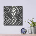 'Graphics V' by Chris Paschke – Metal Wall Art, 12x12 room view