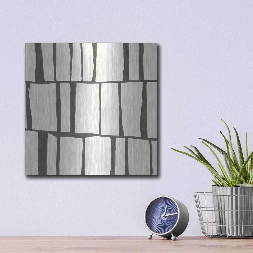 'Graphics X' by Chris Paschke – Metal Wall Art, 12x12 room view
