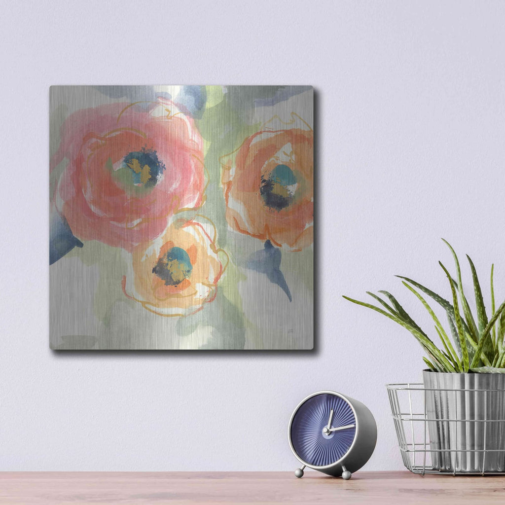 'Buttercup II' by Chris Paschke – Metal Wall Art, 12x12 room view