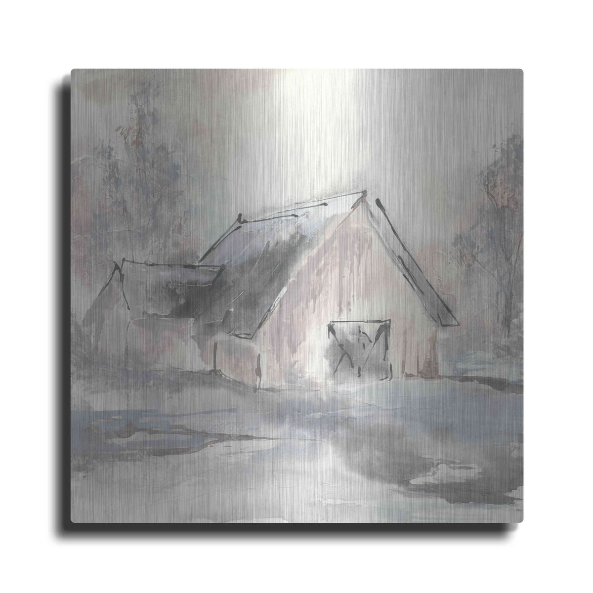 'Barn II' by Chris Paschke – Metal Wall Art