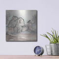 'Barn V' by Chris Paschke – Metal Wall Art, 12x12 room view