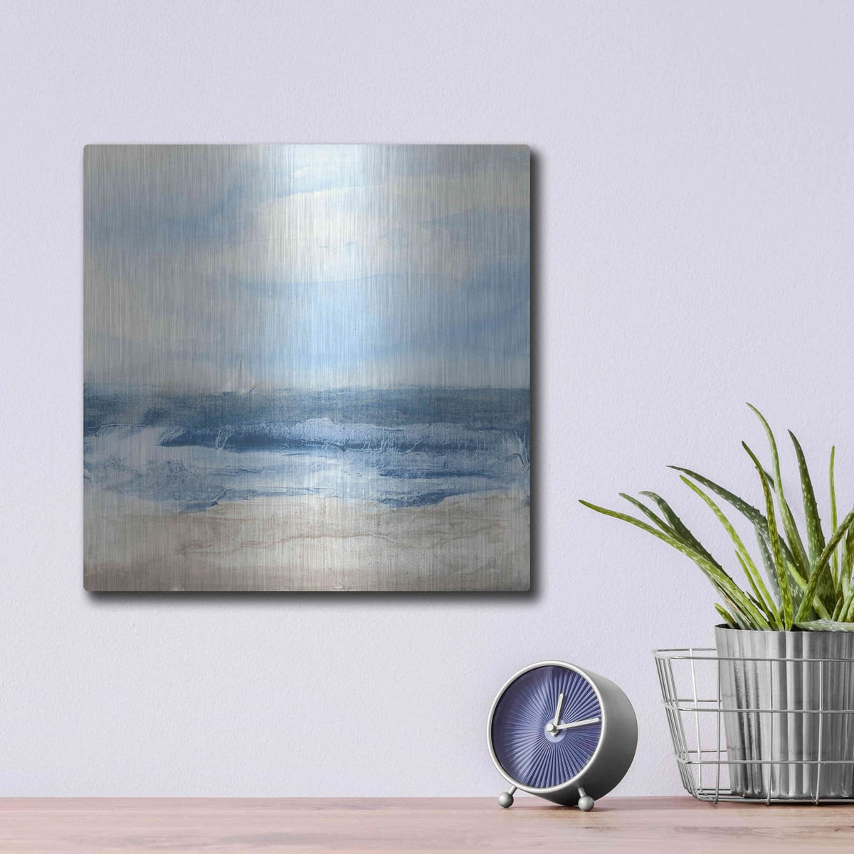 'Surf And Sails' by Chris Paschke – Metal Wall Art, 12x12 room view