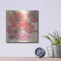 'Coral Blooms I' by Chris Paschke – Metal Wall Art, 12x12 room view