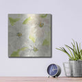 'Dancing Clematis II' by Chris Paschke – Metal Wall Art, 12x12 room view