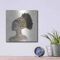 'Headdress Beauty II' by Chris Paschke – Metal Wall Art, 12x12 room view