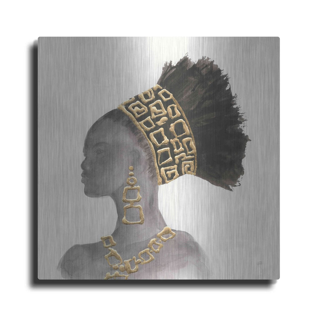 'Headdress Beauty II' by Chris Paschke – Metal Wall Art