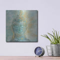 'Buddha Bright II' by Chris Paschke – Metal Wall Art, 12x12 room view