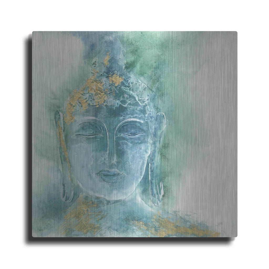 'Gilded Buddha I' by Chris Paschke – Metal Wall Art