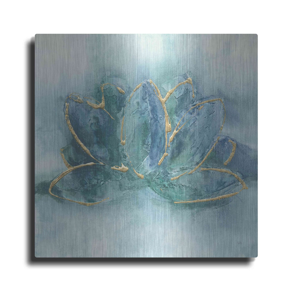 'Buddha Lotus' by Chris Paschke – Metal Wall Art