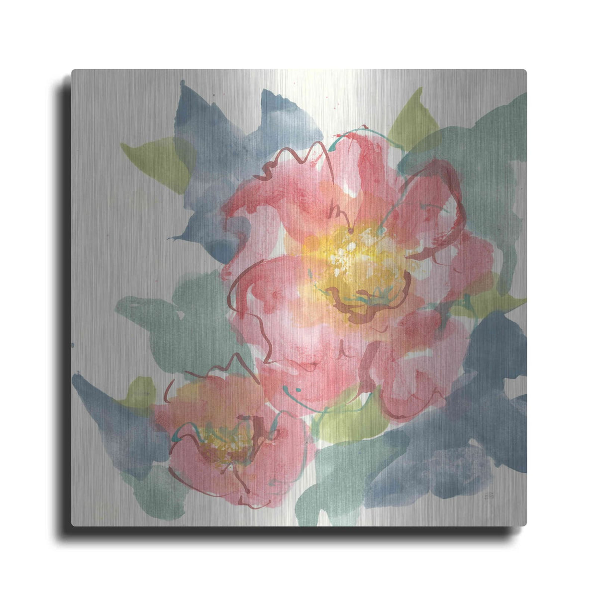 'Peony In The Pink II' by Chris Paschke – Metal Wall Art