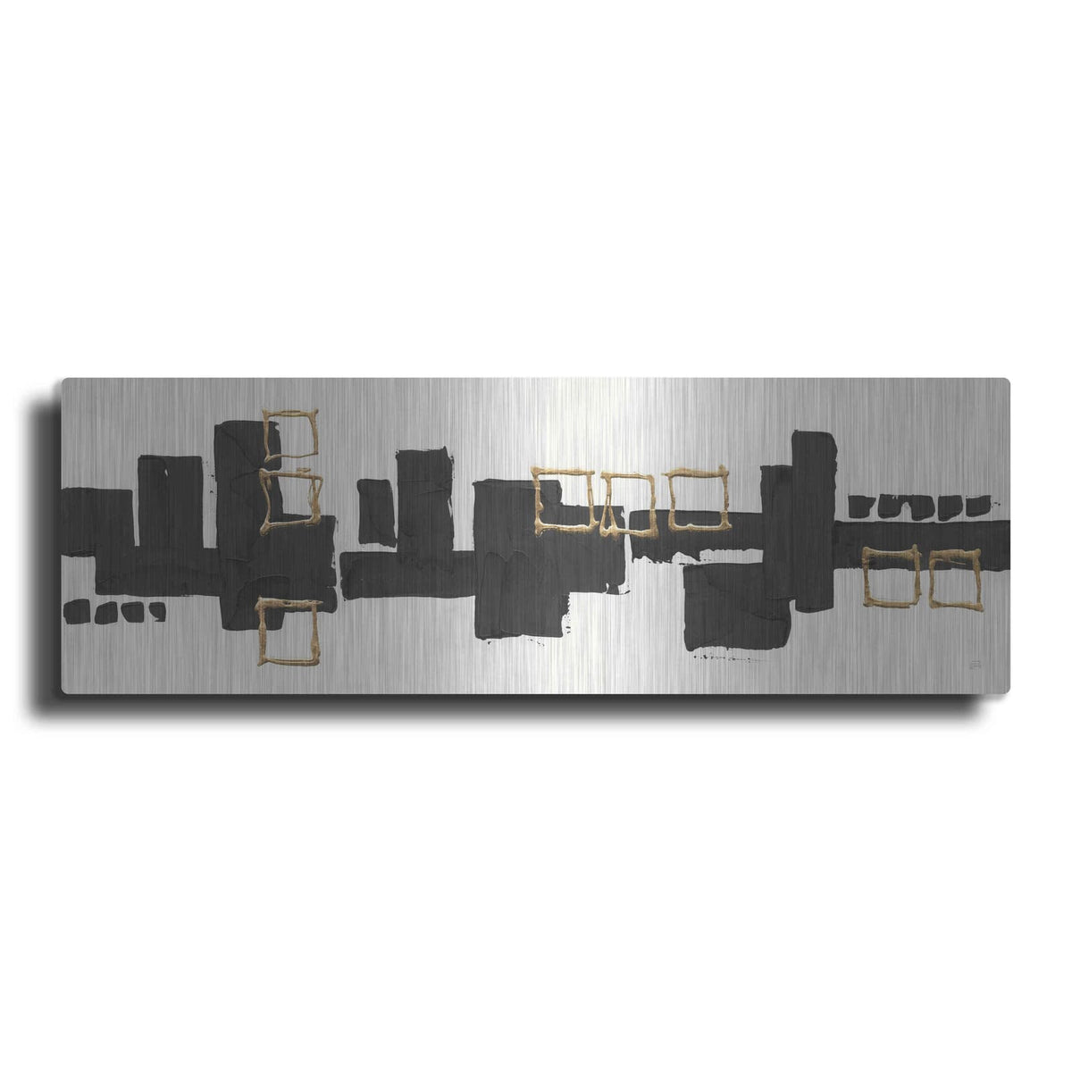'Gilded Boxes II' by Chris Paschke – Metal Wall Art
