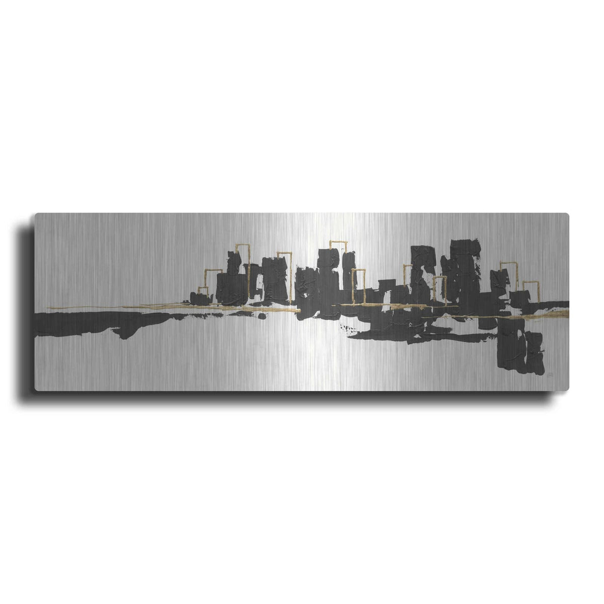 'Gilded City I' by Chris Paschke – Metal Wall Art