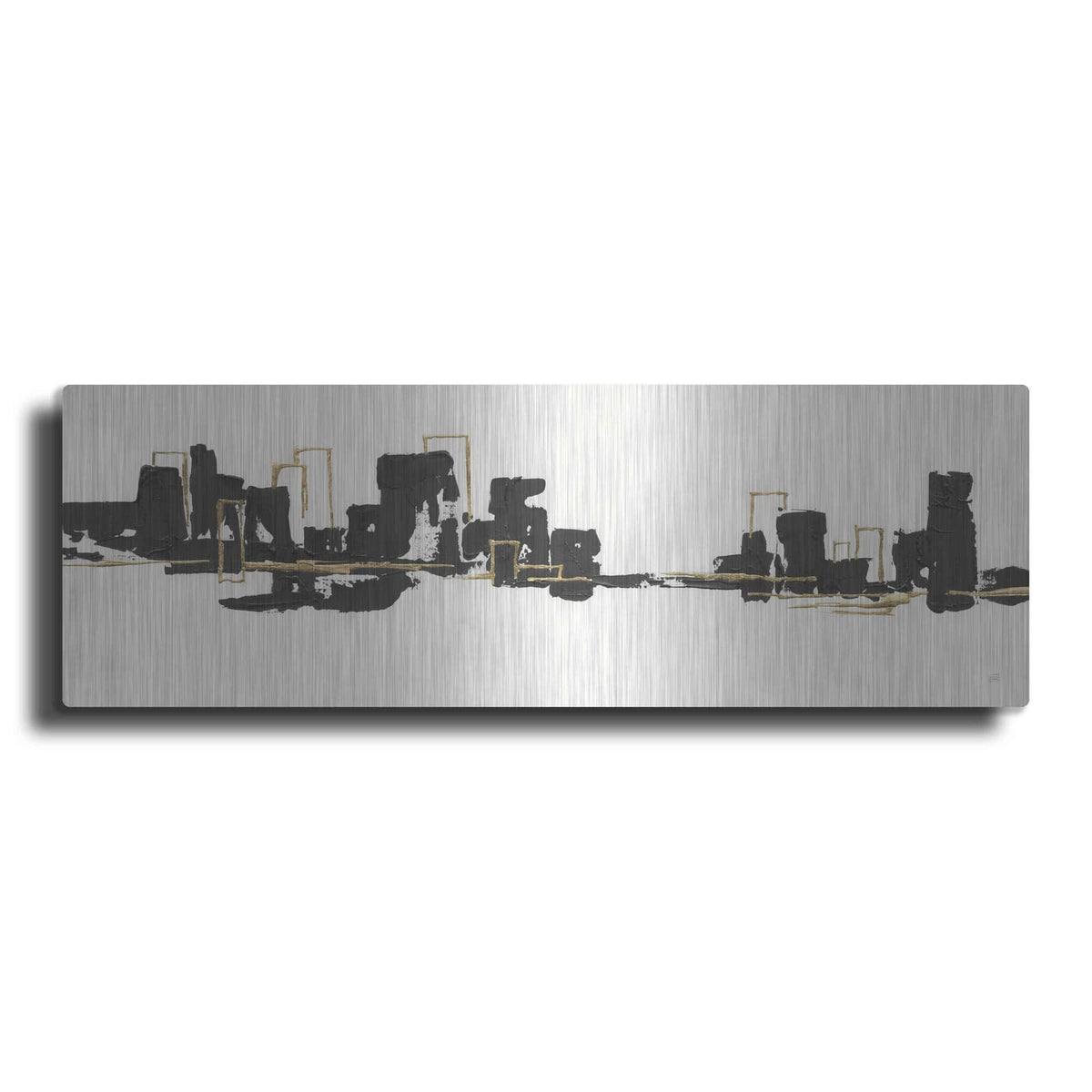 'Gilded City II' by Chris Paschke – Metal Wall Art