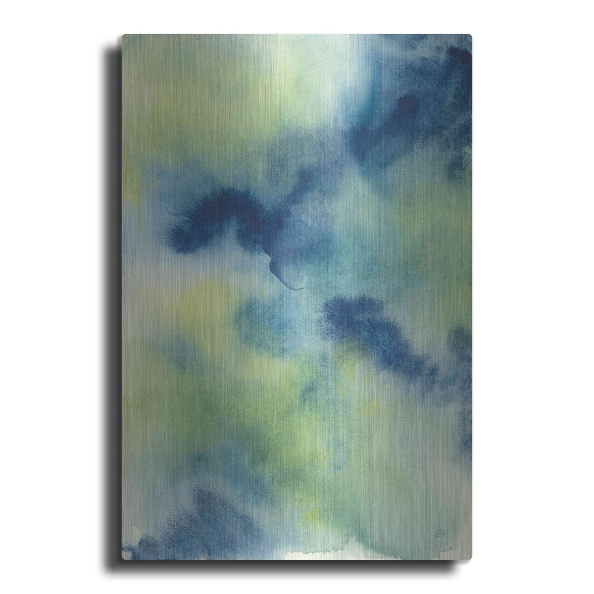'Indigo Flow I' by Chris Paschke – Metal Wall Art