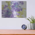 'VIolet And Gray I' by Chris Paschke – Metal Wall Art, 16x12 room view