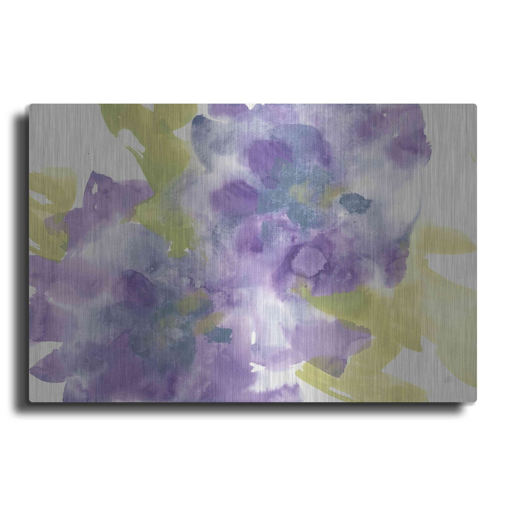 'VIolet And Gray I' by Chris Paschke – Metal Wall Art