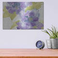 'VIolet And Gray II' by Chris Paschke – Metal Wall Art, 16x12 room view