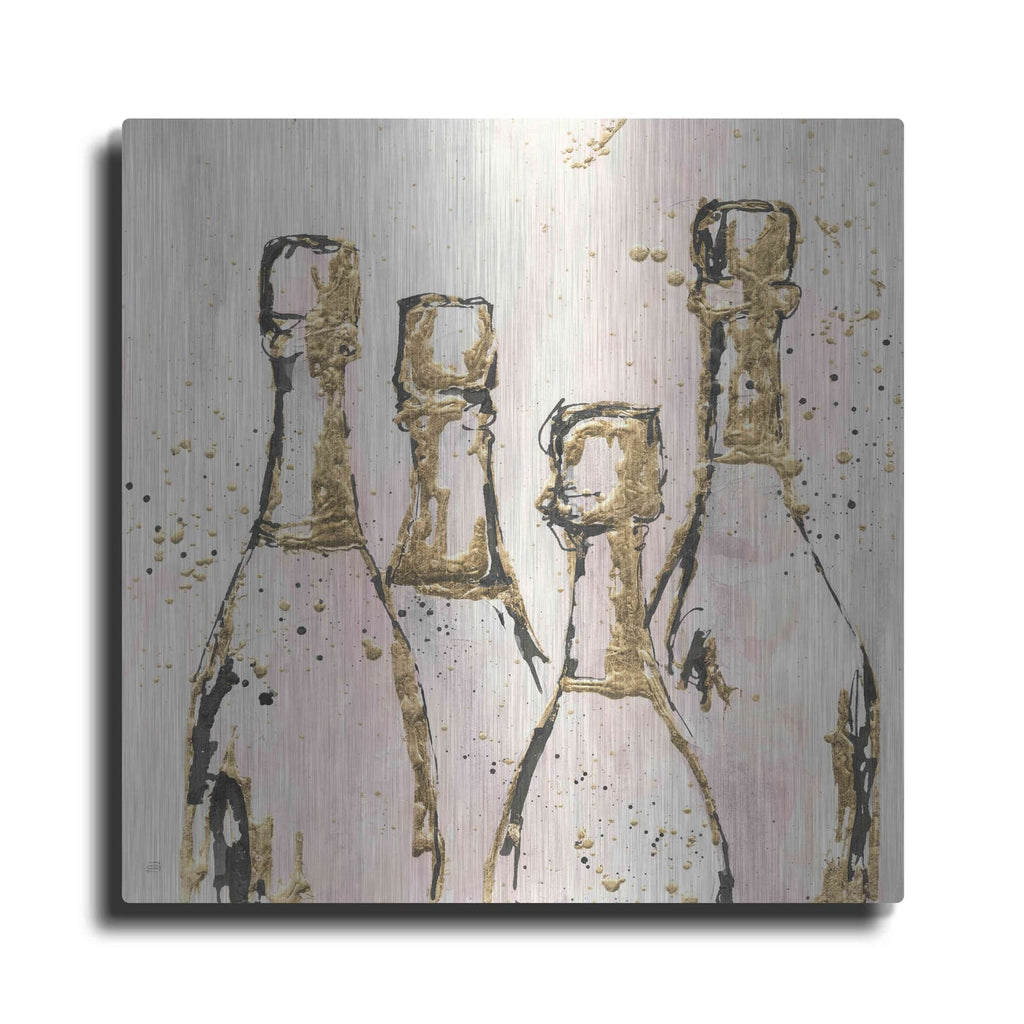 'Champagne Is Grand I' by Chris Paschke – Metal Wall Art