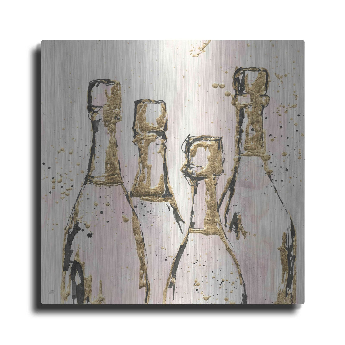 'Champagne Is Grand I' by Chris Paschke – Metal Wall Art