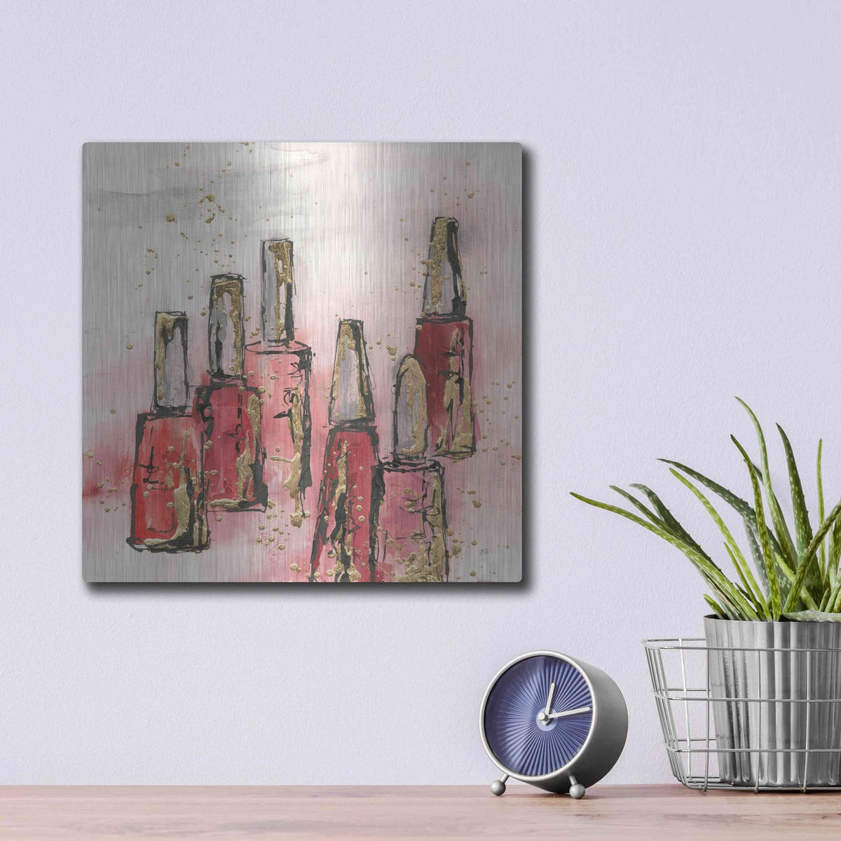 'Fashion First V' by Chris Paschke – Metal Wall Art, 12x12 room view
