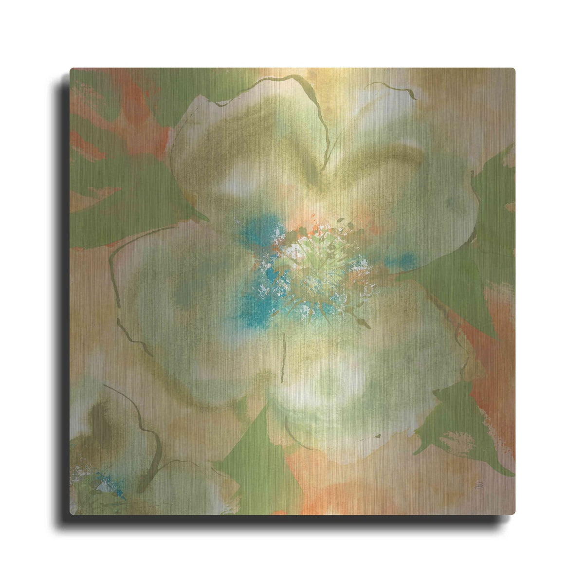 'Olive Poppy I' by Chris Paschke – Metal Wall Art
