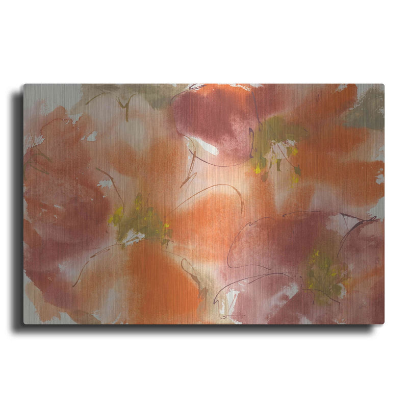 'Tribal Lilies I' by Chris Paschke – Metal Wall Art