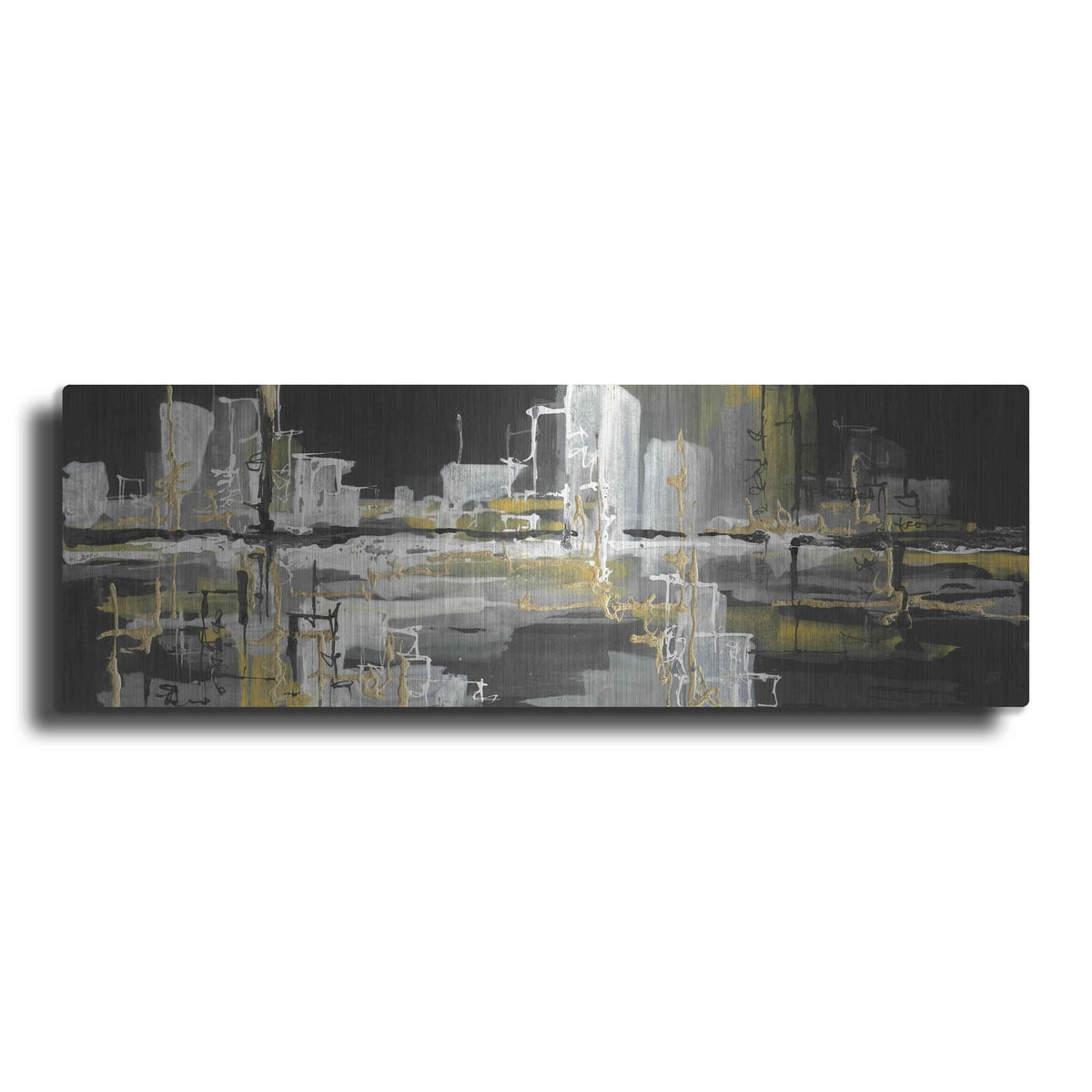 'Urban Gold III' by Chris Paschke – Metal Wall Art