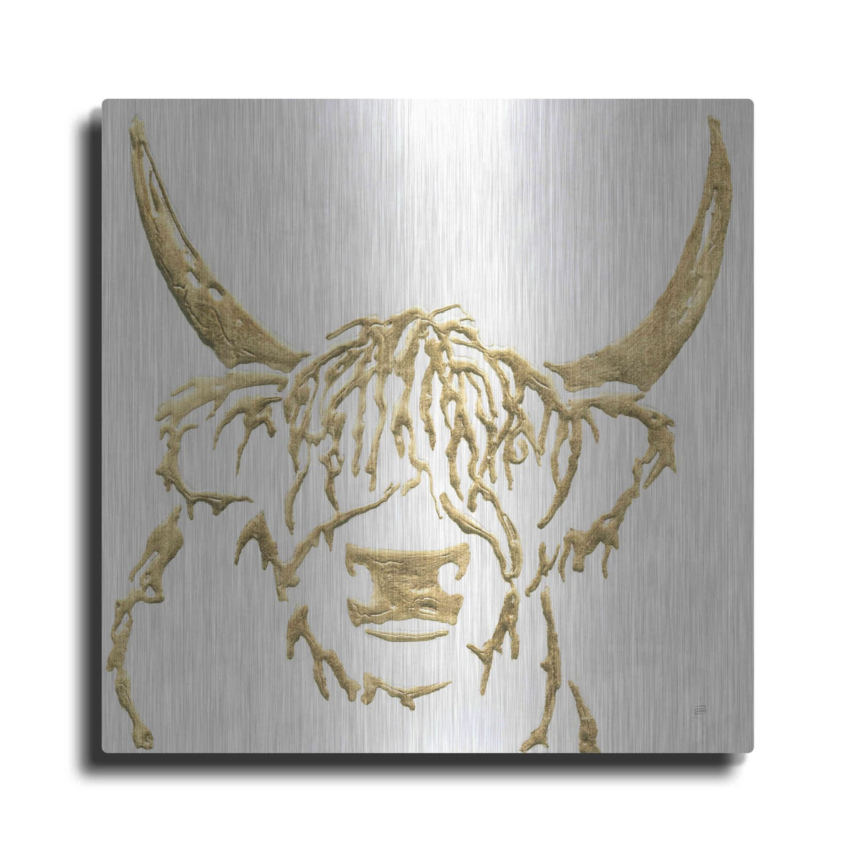 'Gilded Highlander I' by Chris Paschke – Metal Wall Art