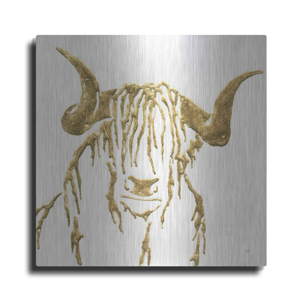 'Gilded Highlander II' by Chris Paschke – Metal Wall Art