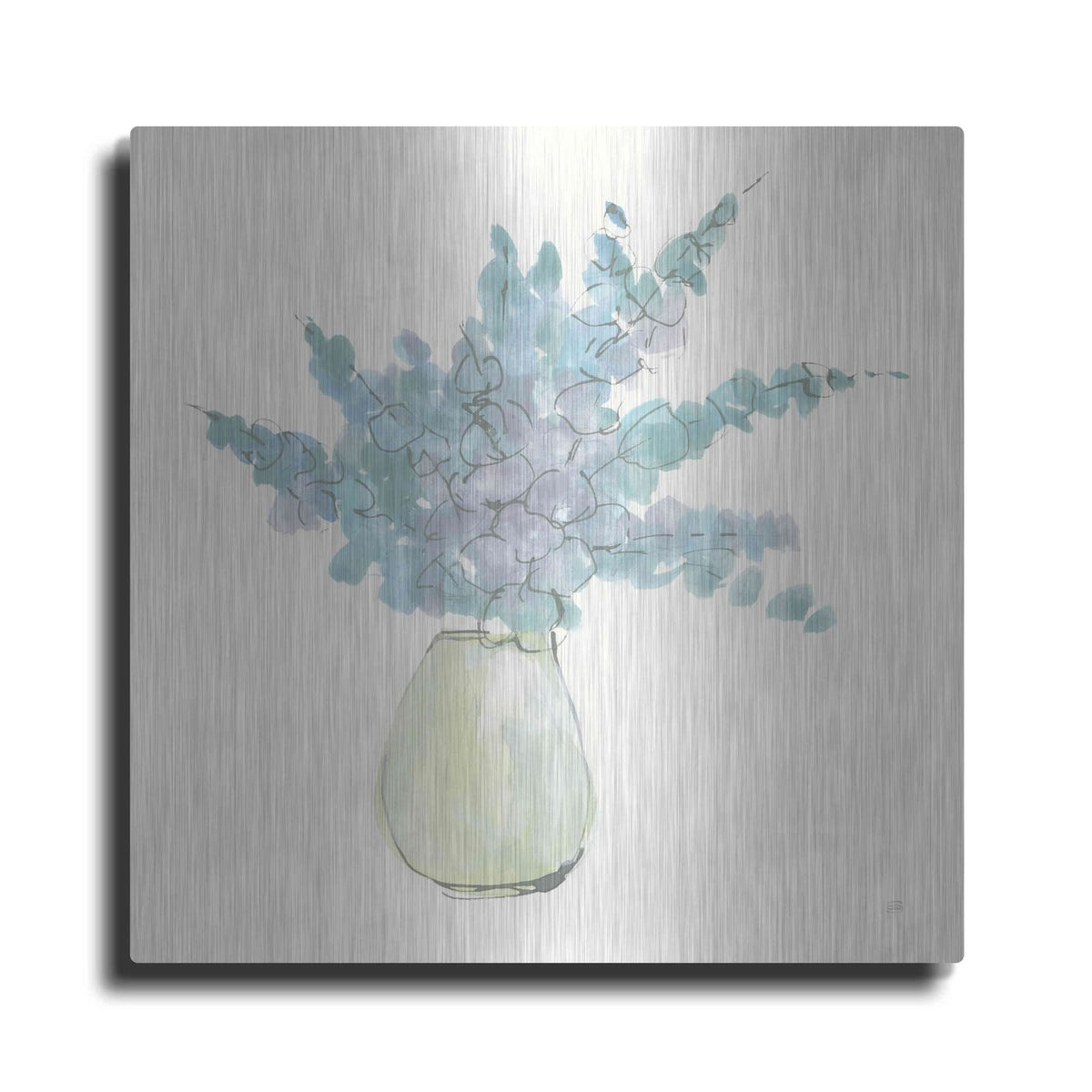 'Plant Eucalyptus IV' by Chris Paschke – Metal Wall Art