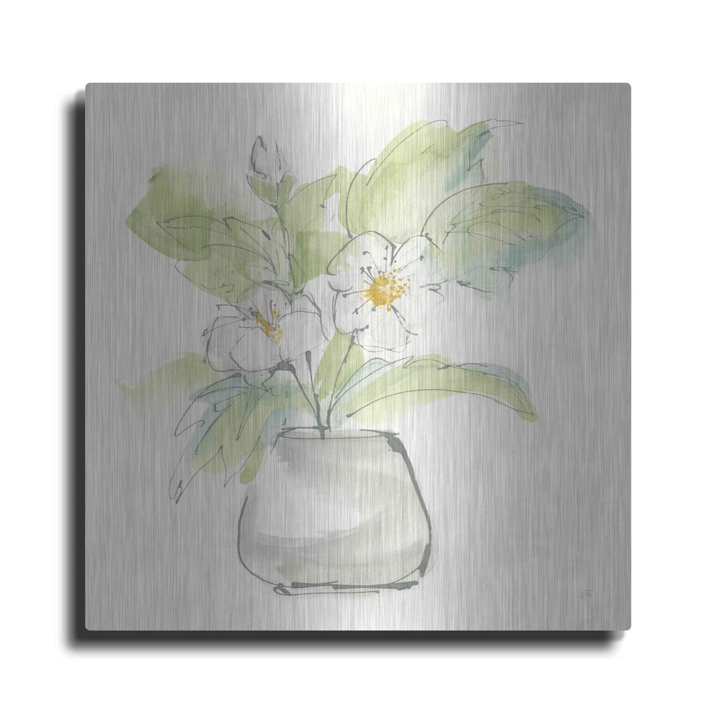 'Plant Poppy II' by Chris Paschke – Metal Wall Art