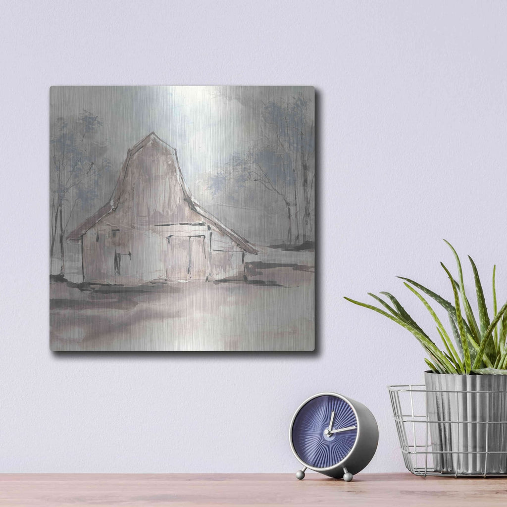 'Barn VI' by Chris Paschke – Metal Wall Art, 12x12 room view