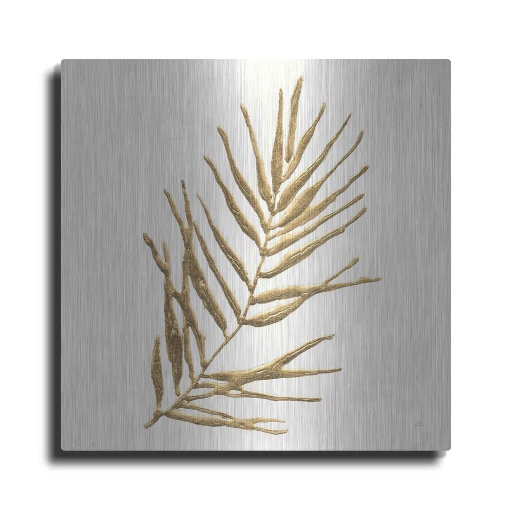 'Gilded Palm I' by Chris Paschke – Metal Wall Art