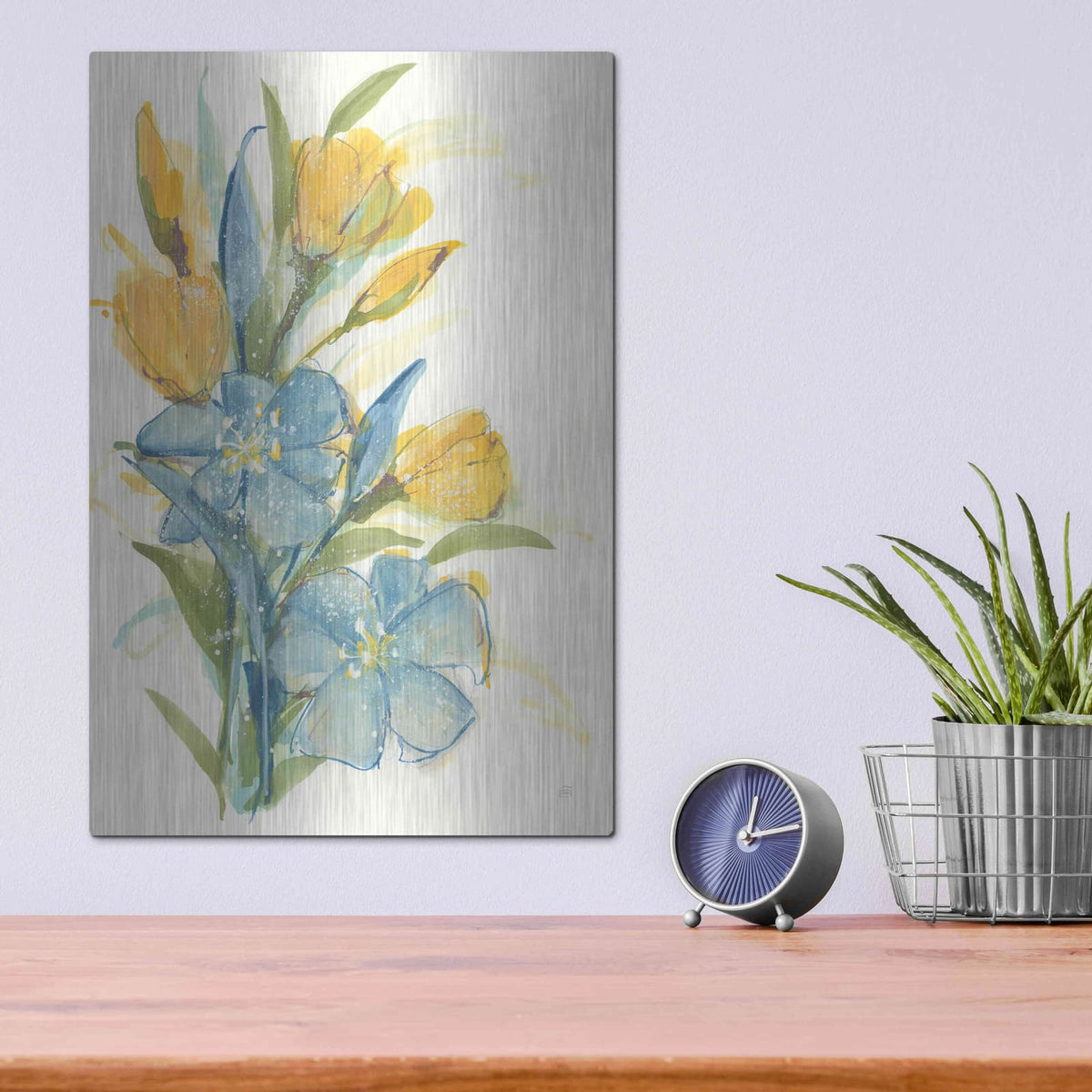 'Sunshine Bouquet II' by Chris Paschke – Metal Wall Art, 12x16 room view